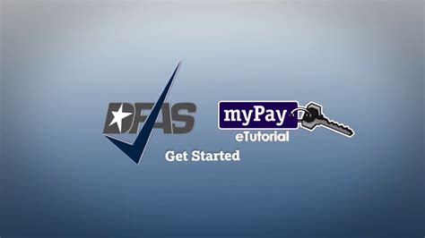 DFAS myPay: Help Getting Started .